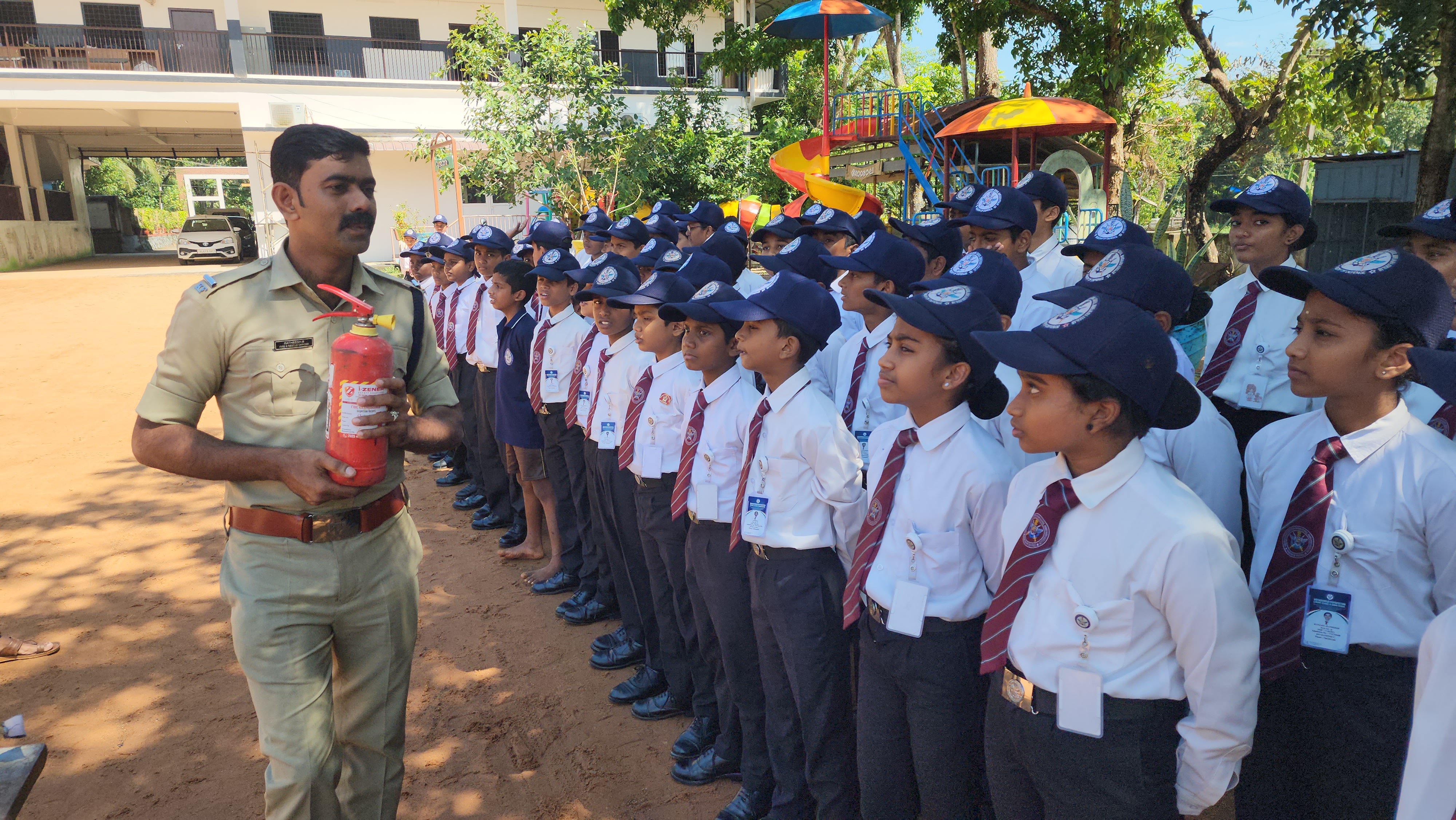Fire Fighting — Vidyadhiraja Vidyapeetom Sainik School